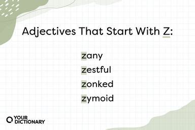 ZEST Synonyms .